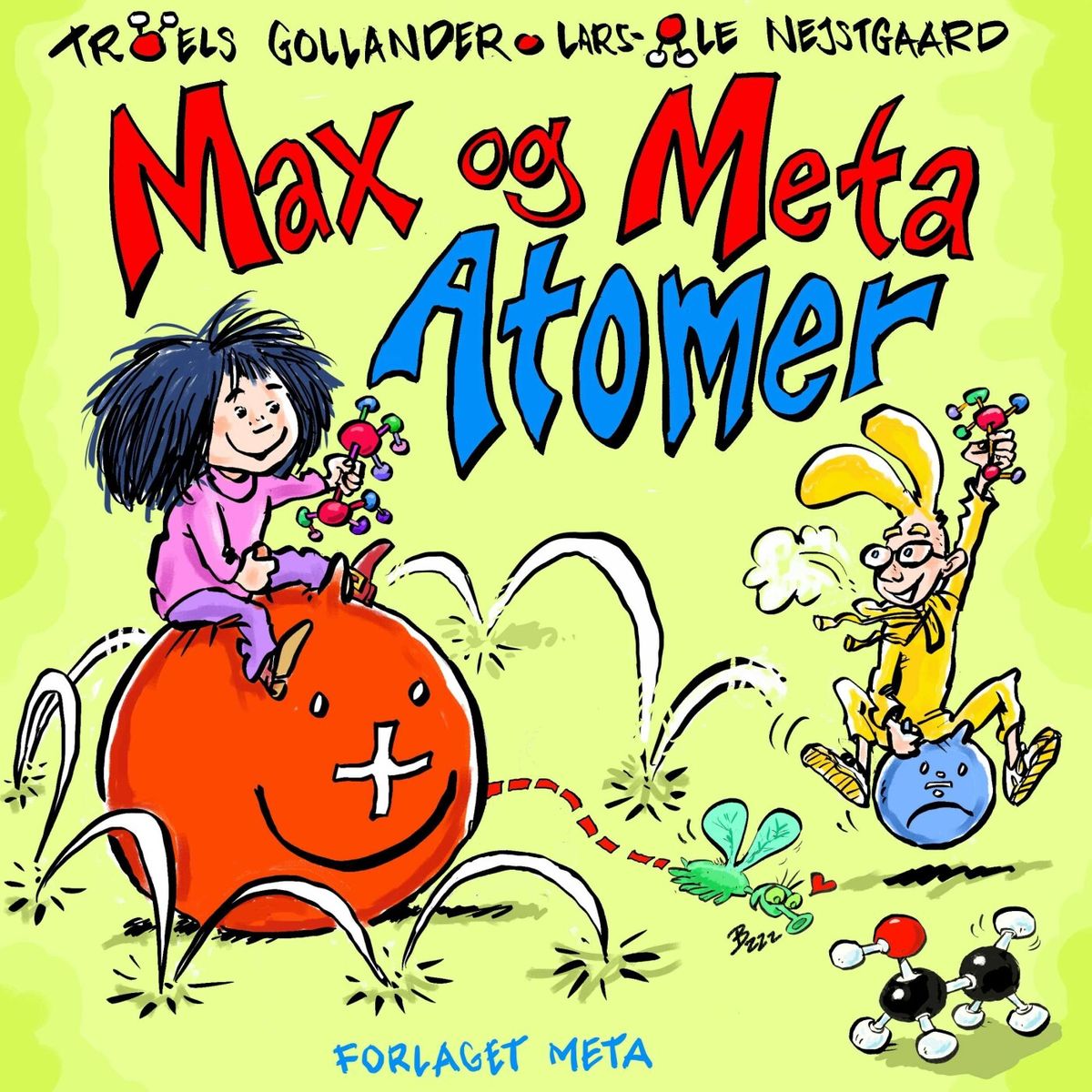 Max Og Meta - Atomer - Lars-ole Nejstgaard - Bog