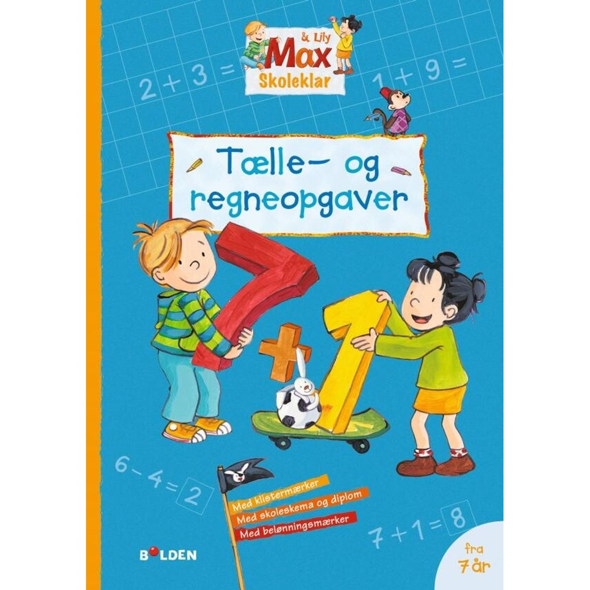 Max Skoleklar - Tælle- Og Regneopgaver - Bog