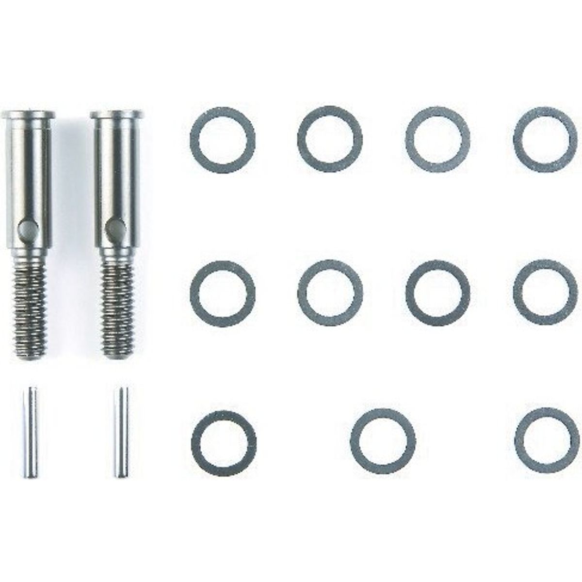 M-ch. Rein. Freewheel Axle Set - 54183 - Tamiya