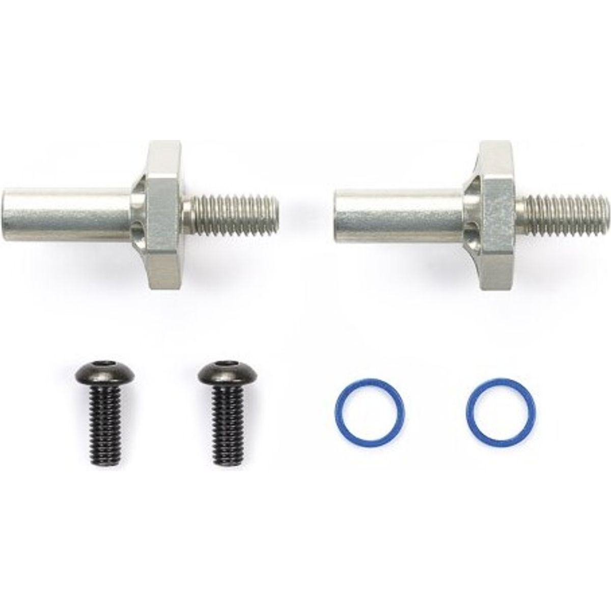 M-chassis Lightweight One-piece Aluminum Axle & Hu - 54996 - Tamiya