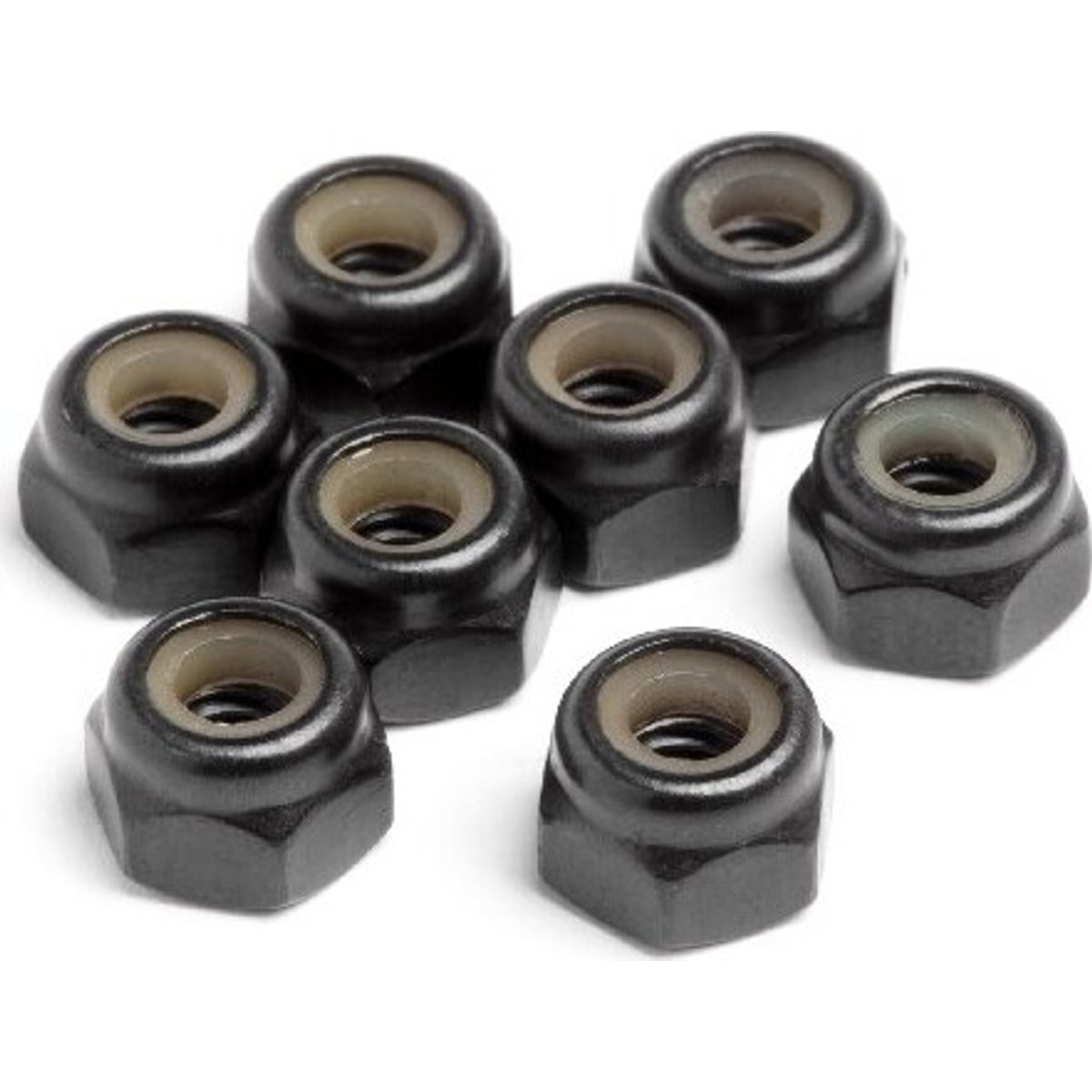 M4 Nylon Nut (8pcs) - Mv22030 - Maverick Rc