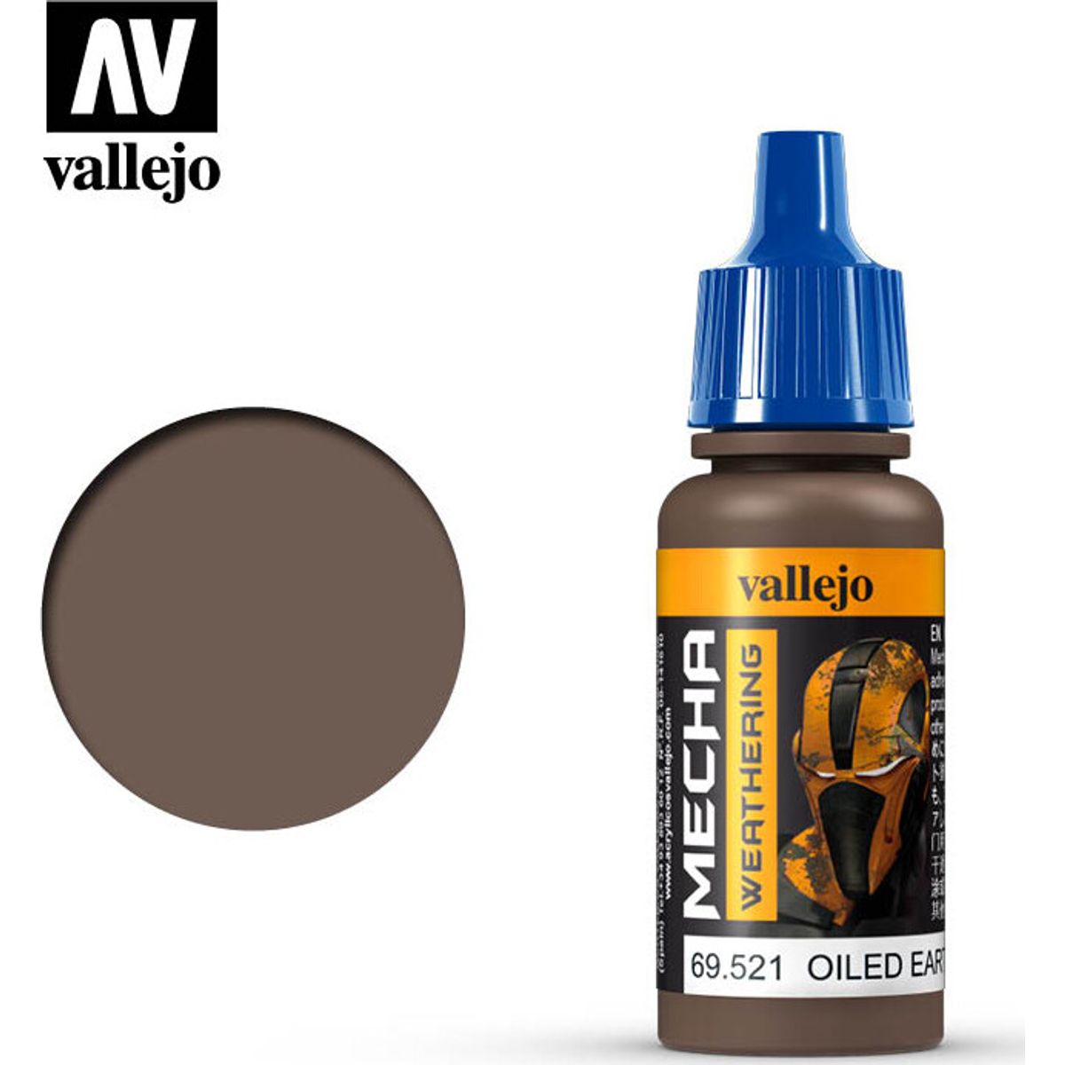 Vallejo - Mecha Weathering - Oiled Earth Wash - 17 Ml - 69521