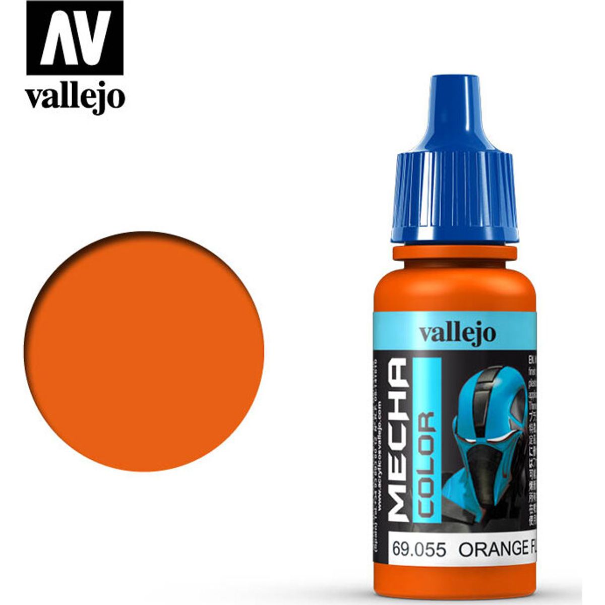 Vallejo - Mecha Color - Orange Fluorescent - 17 Ml - 69055