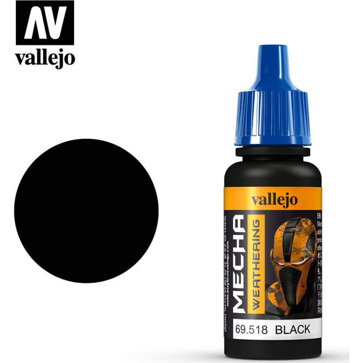 Vallejo - Mecha Weathering - Black Wash - 17 Ml - 69518