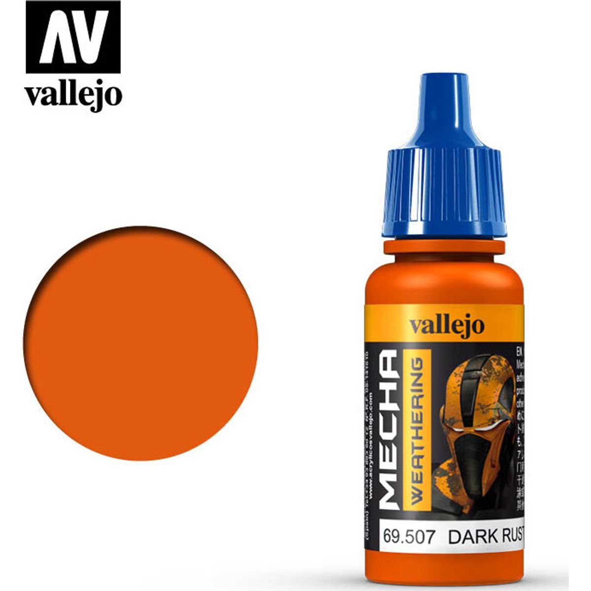 Vallejo - Mecha Weathering - Dark Rust Wash - 17 Ml - 69507