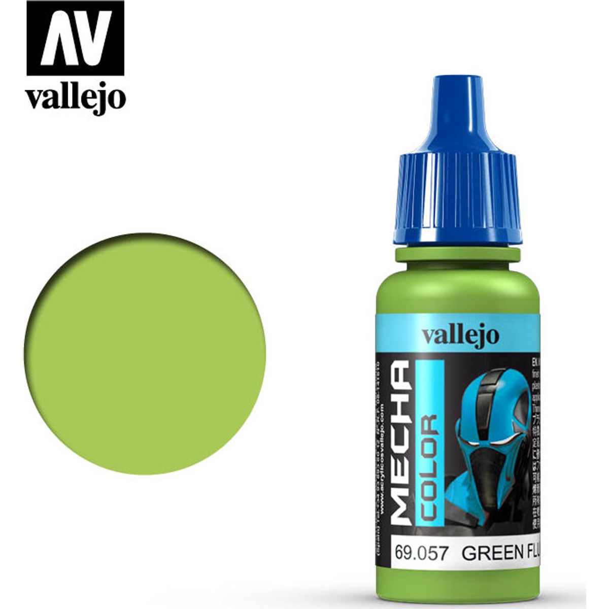 Vallejo - Mecha Color - Green Fluorescent - 17 Ml - 69057