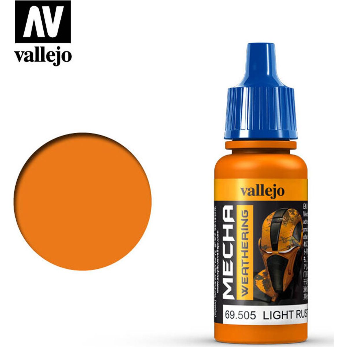 Vallejo - Mecha Weathering - Light Rust Wash - 17 Ml - 69505