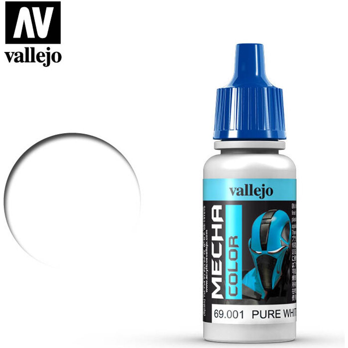 Vallejo - Mecha Color - Pure White - 17 Ml - 69001