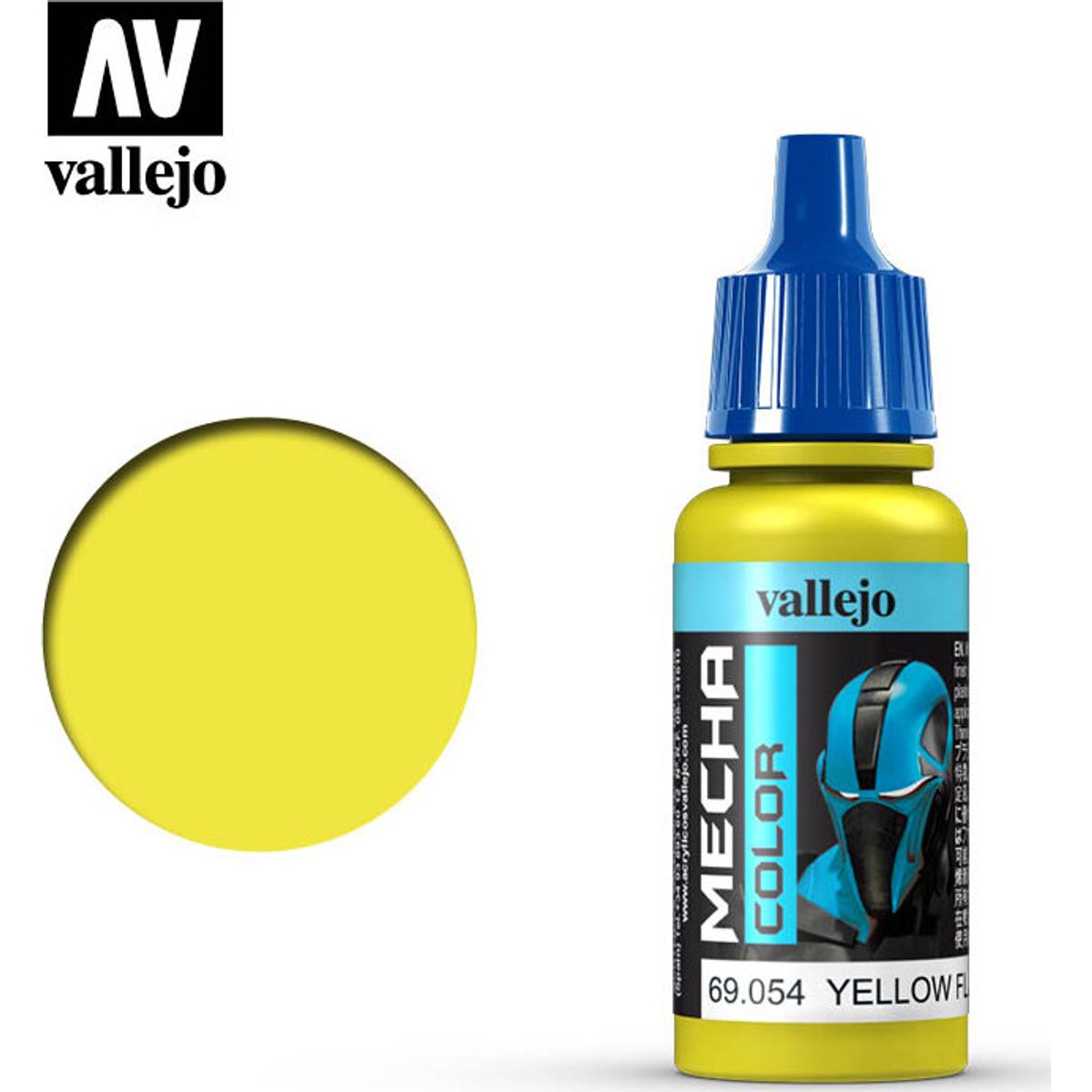 Vallejo - Mecha Color - Yellow Fluorescent 17 Ml. - 69054 -