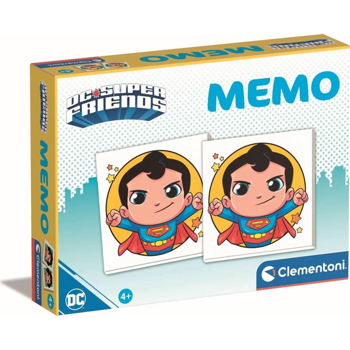 Clementoni Vendespil - Dc Super Friends - 48 Kort - 4 år