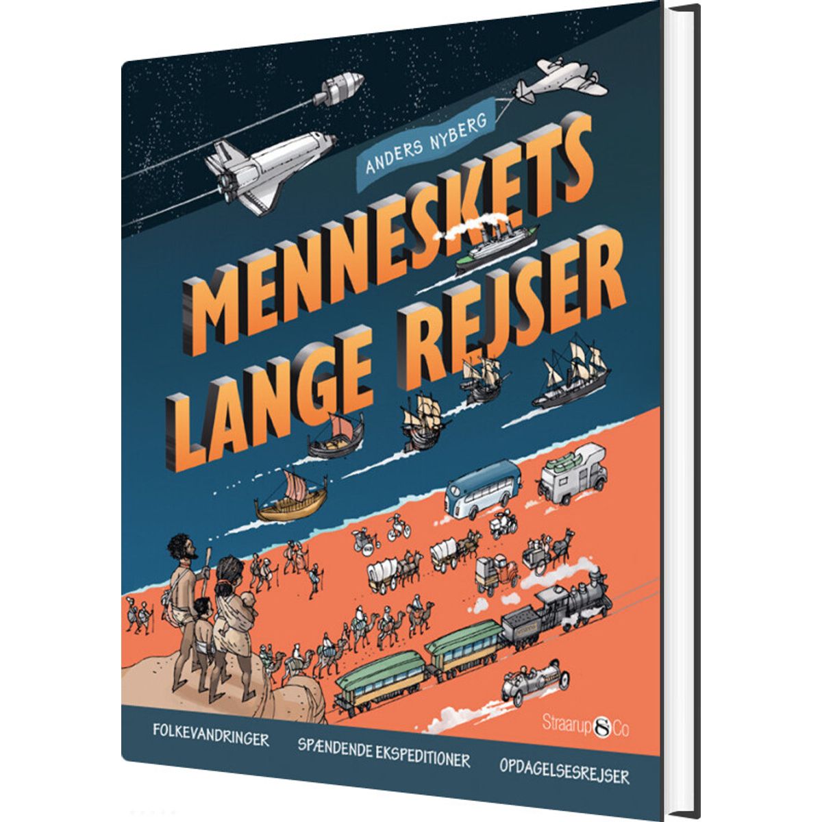 Menneskets Lange Rejser - Anders Nyberg - Bog