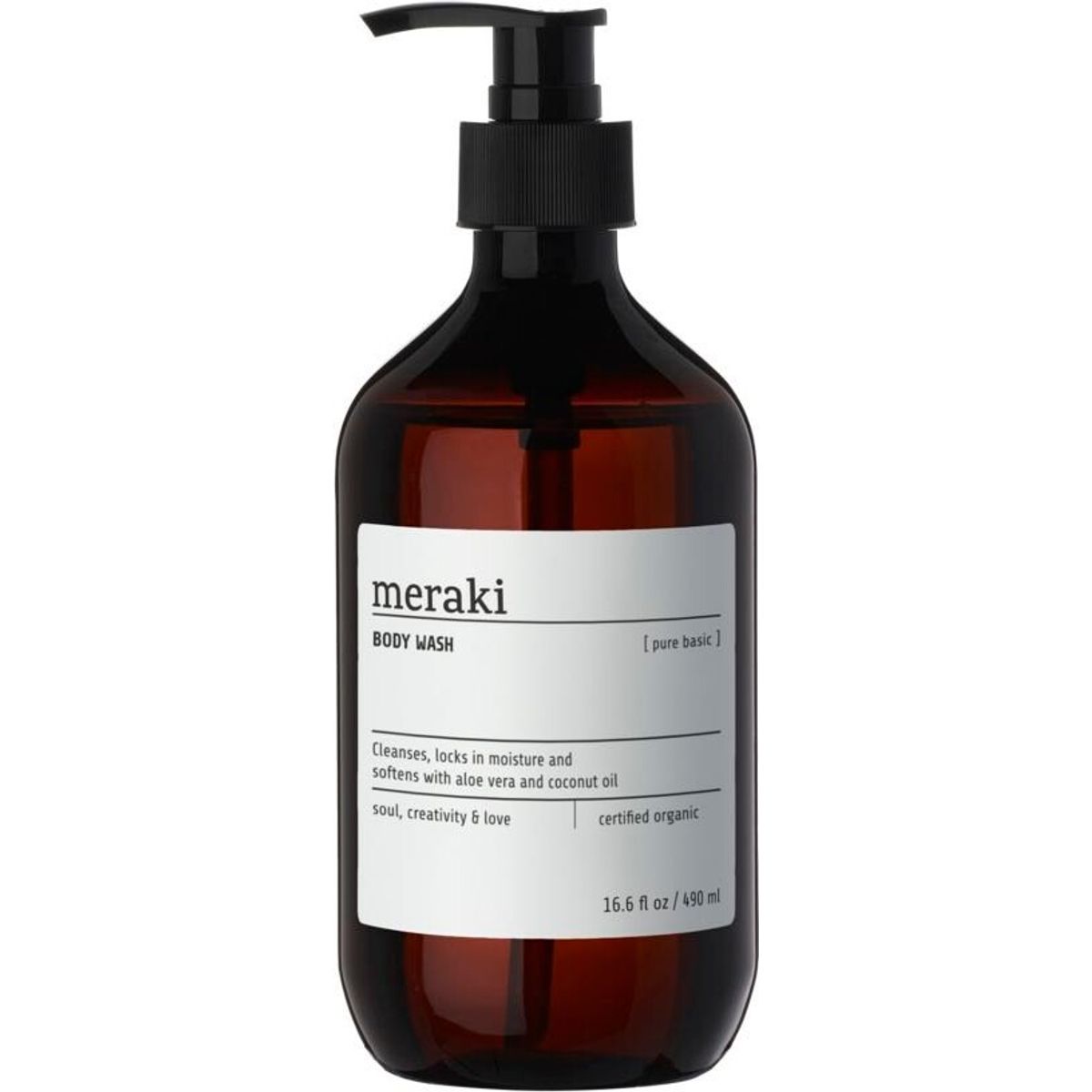 Meraki - Body Wash - Pure Basic - 490 Ml