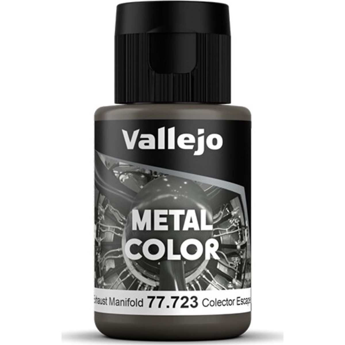 Vallejo - Metal Color Airbrush Maling - Exhaust Manifold 32 Ml