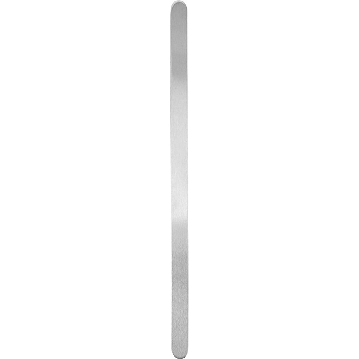 Metalbånd - L 15,2 Cm - B 6 Mm - Tykkelse 1,6 Mm - Aluminium - 12 Stk.