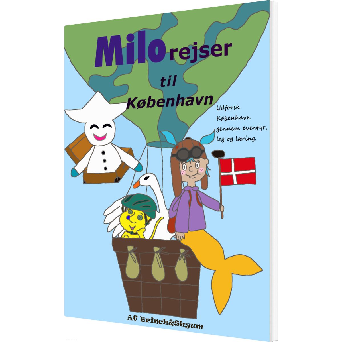 Milo Rejser Til København - Stephanie Brinck - Bog