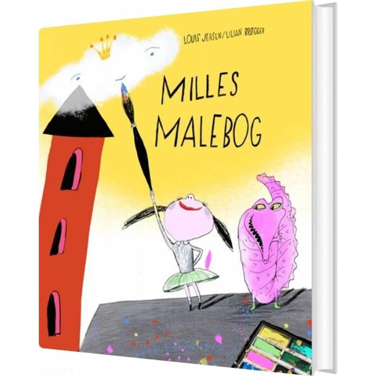 Milles Malebog - Louis Jensen - Bog