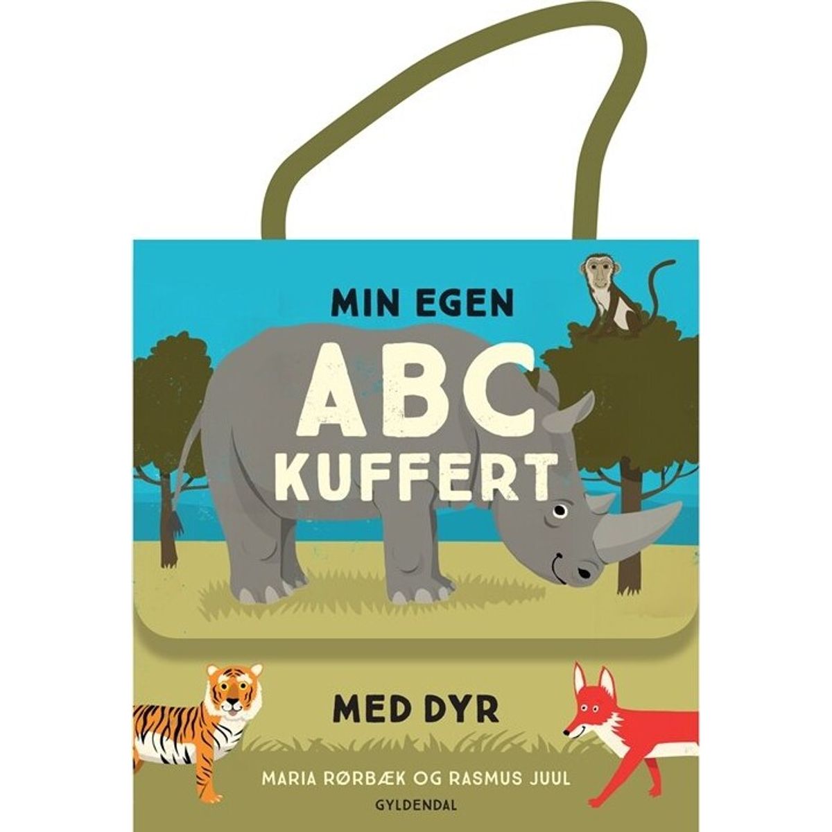 Min Egen Abc-kuffert Med Dyr - Rasmus Juul - Bog