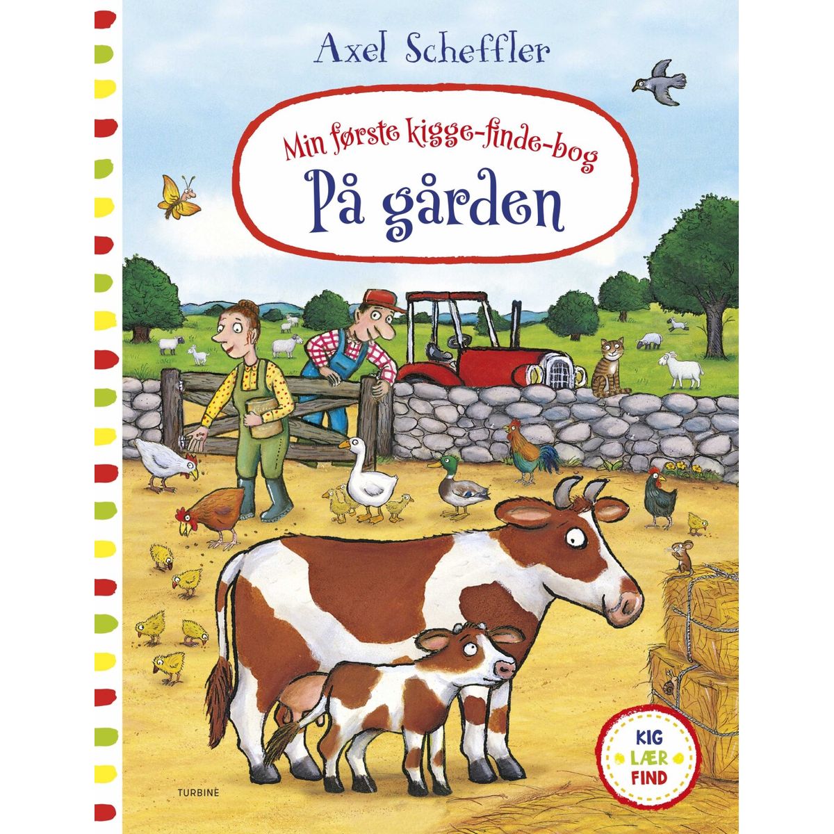 Min Første Kigge-finde-bog - På Gården - Axel Scheffler - Bog