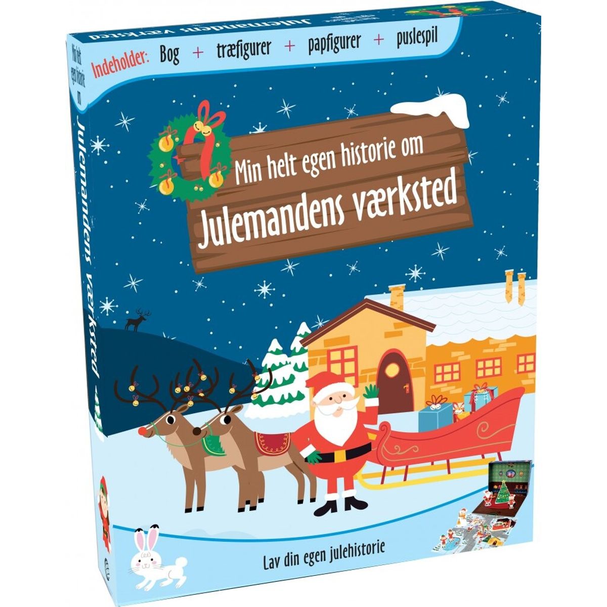 Min Helt Egen Historie Om Julemandens Værksted - Bog