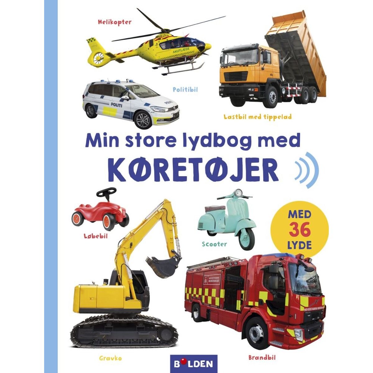 Min Store Lydbog Med Køretøjer - Bog