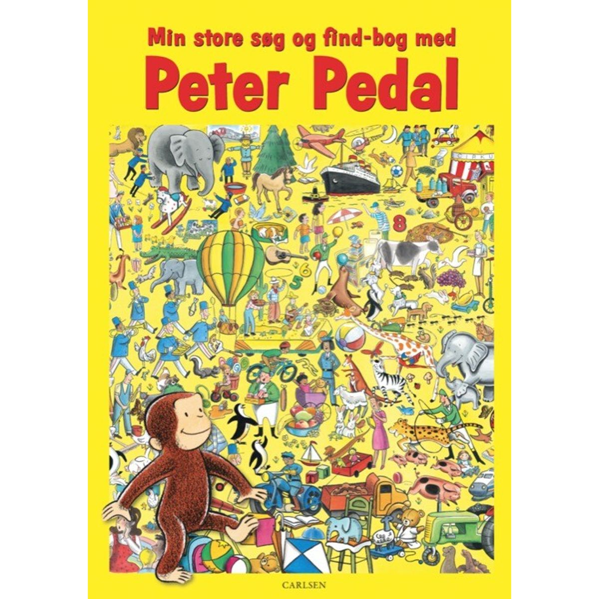 Min Store Søg Og Find-bog Med Peter Pedal - H. A. Rey - Bog