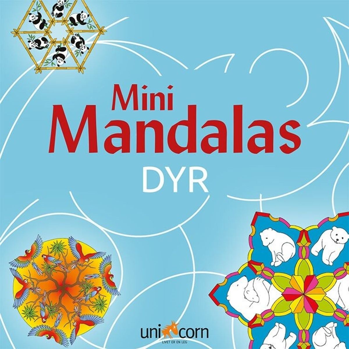 Mini Mandalas - Dyr - Bog