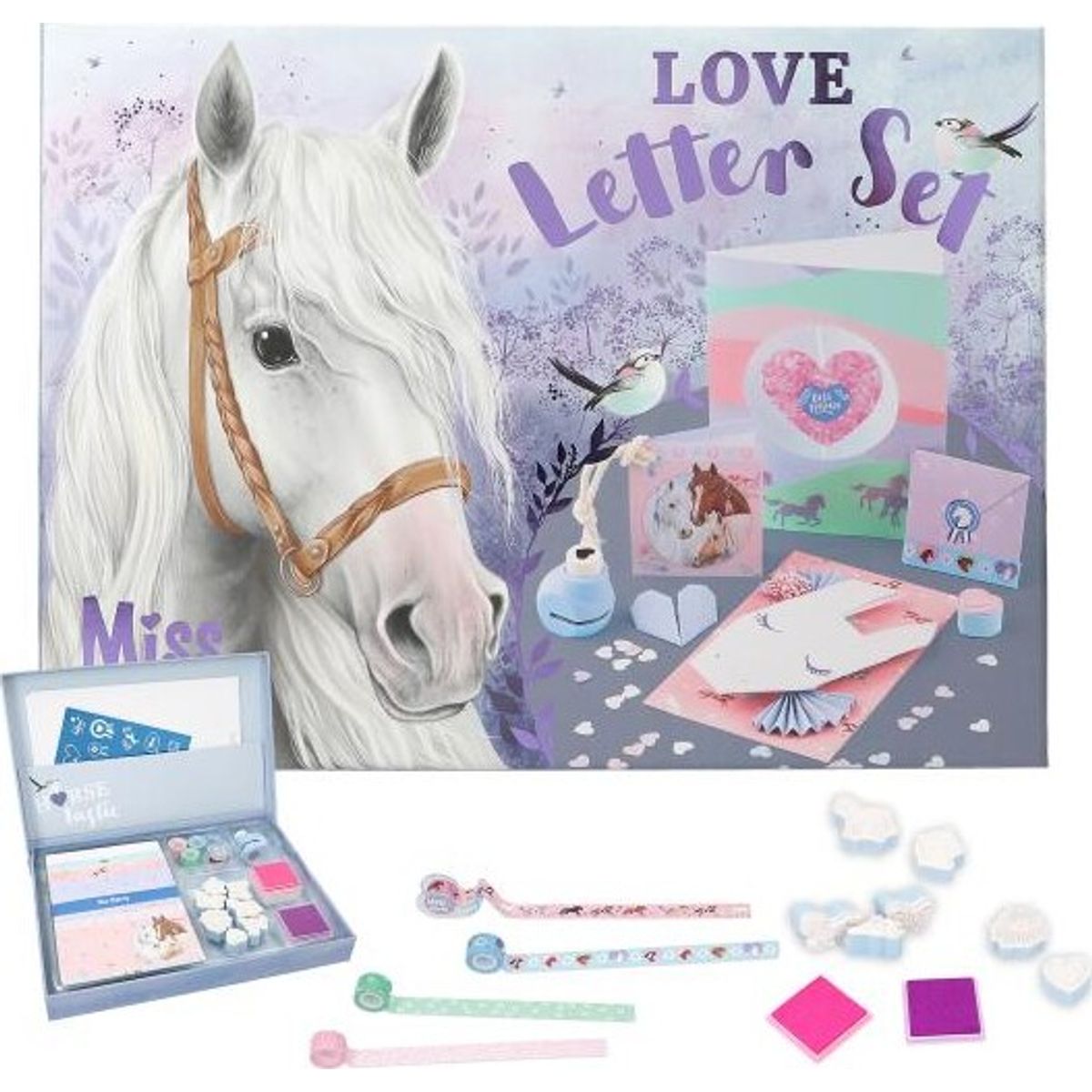 Miss Melody - Love Letter Set - Brevpapir Sæt Til Børn