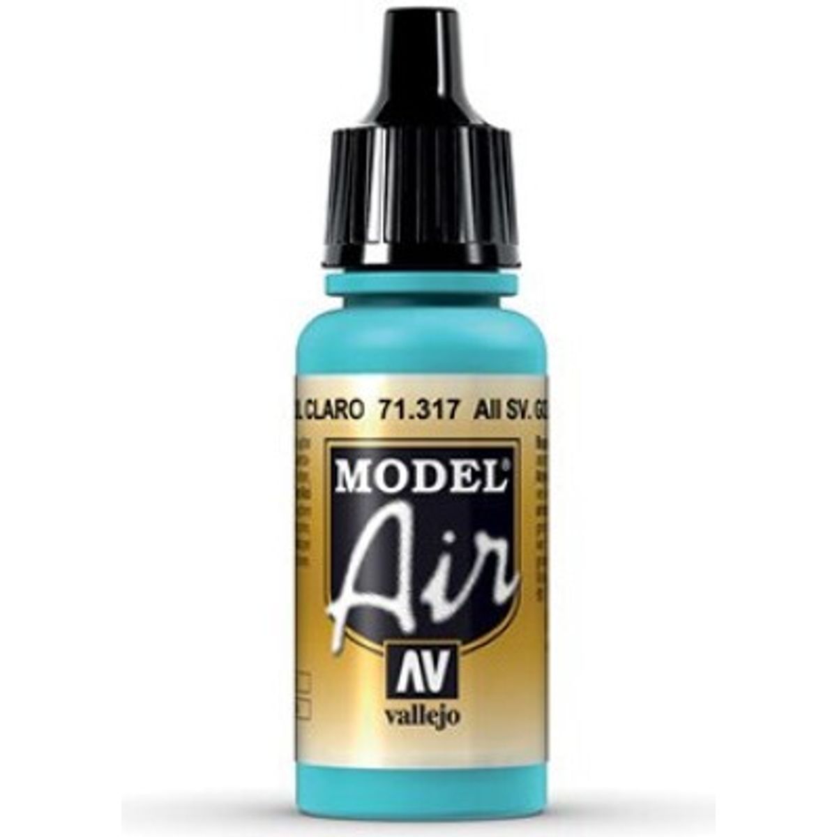 Vallejo - Model Air - Aii Sv. Gol Light Blue Mat - 17 Ml - 71317