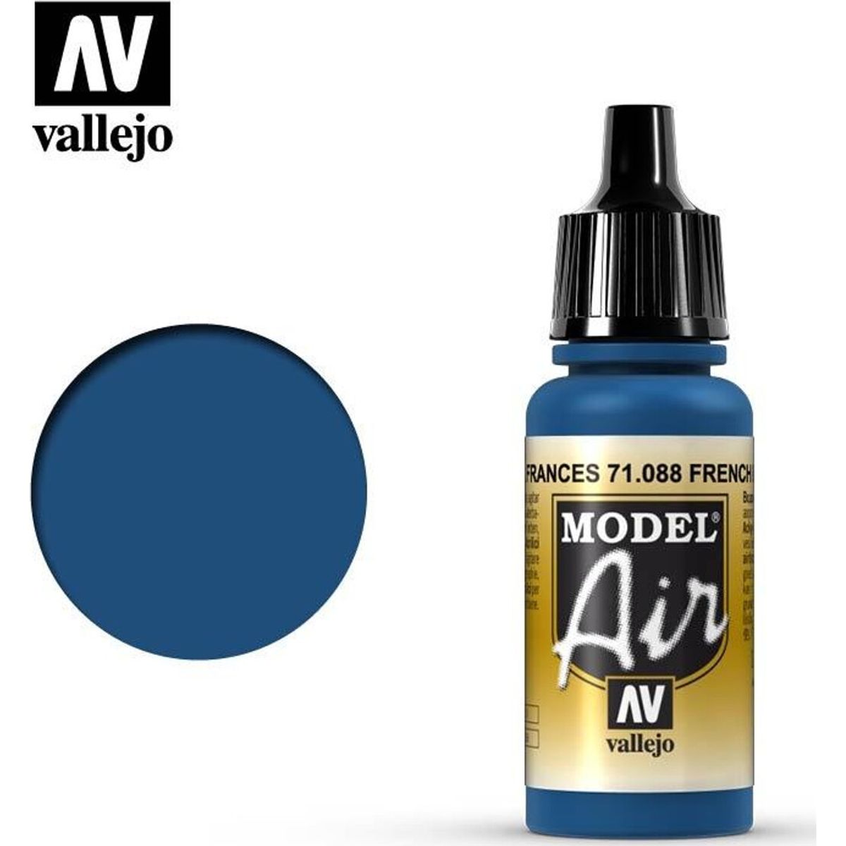 Vallejo - Model Air - French Blue Mat - 17 Ml - 71088