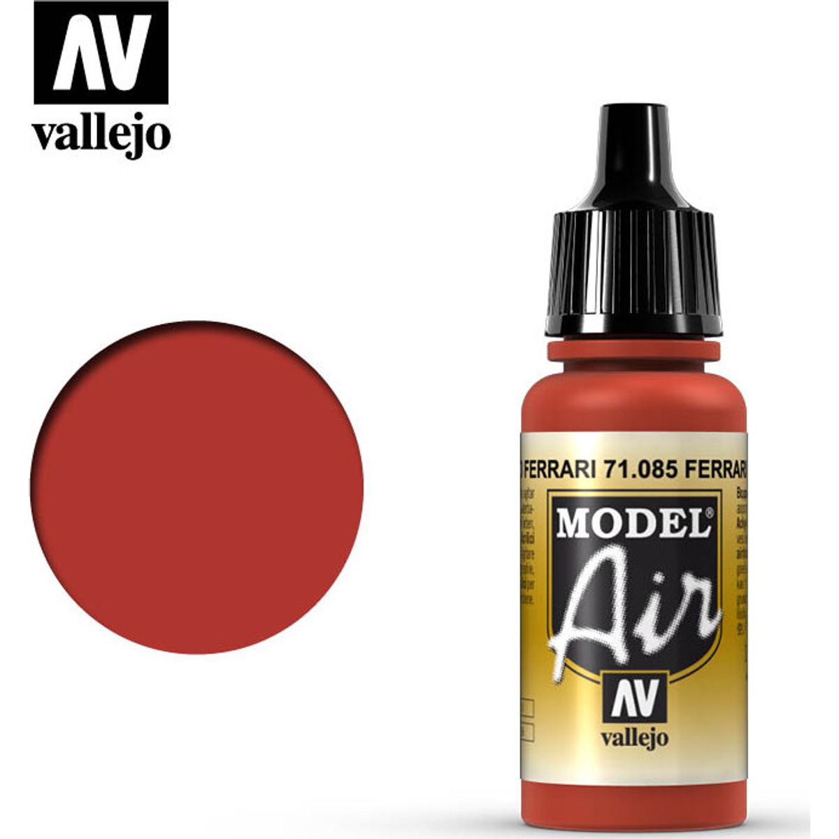 Vallejo - Model Air - Italian Red Mat - 17 Ml - 71085