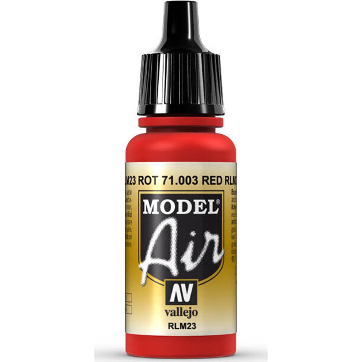 Vallejo - Model Air - Red Rlm23 Mat - 17 Ml - 71003