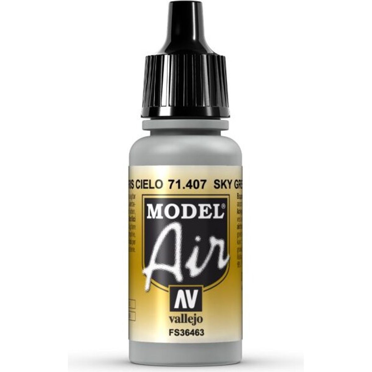 Vallejo - Model Air - Sky Grey Mat - 17 Ml - 71407