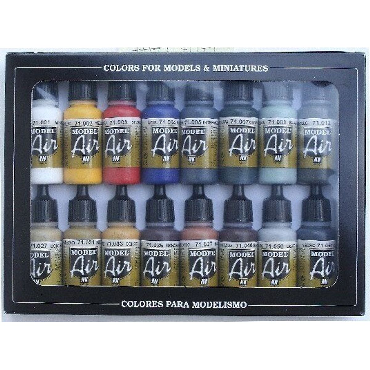 Vallejo - Model Air Maling Sæt - Basic - 16x17 Ml