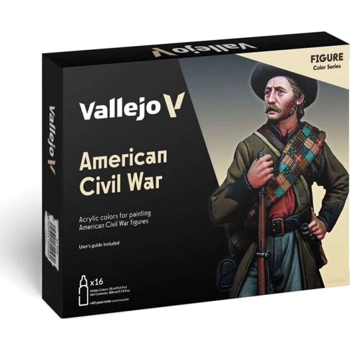 Vallejo - Model Color Maling Sæt - American Civil War - 16x18 Ml