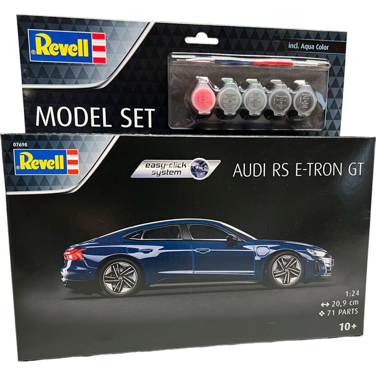 Revell - Audi Rs E-tron Gt - Male Byggesæt Modelbil - 67698