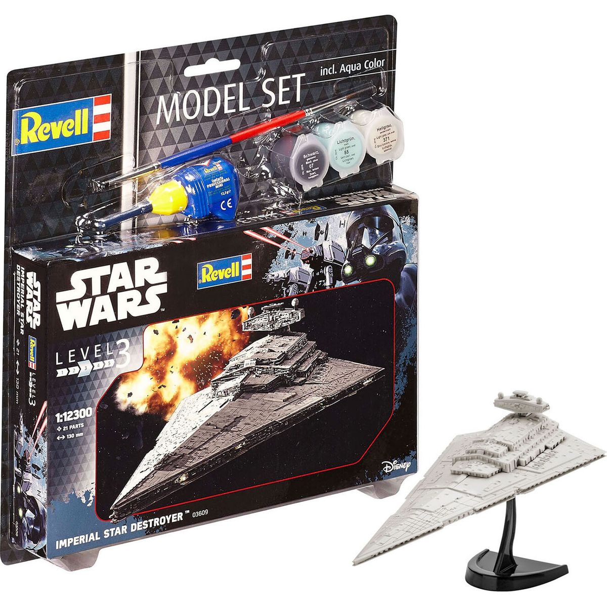 Revell - Imperial Star Destroyer - 1:12.300 - Level 3 - 63609