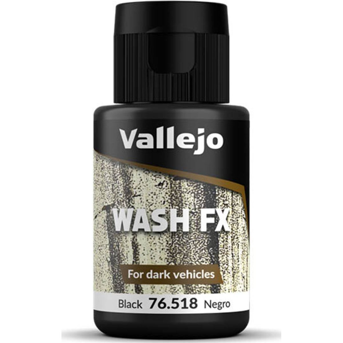 Vallejo - Model Wash - Black - Wash Fx - 35 Ml