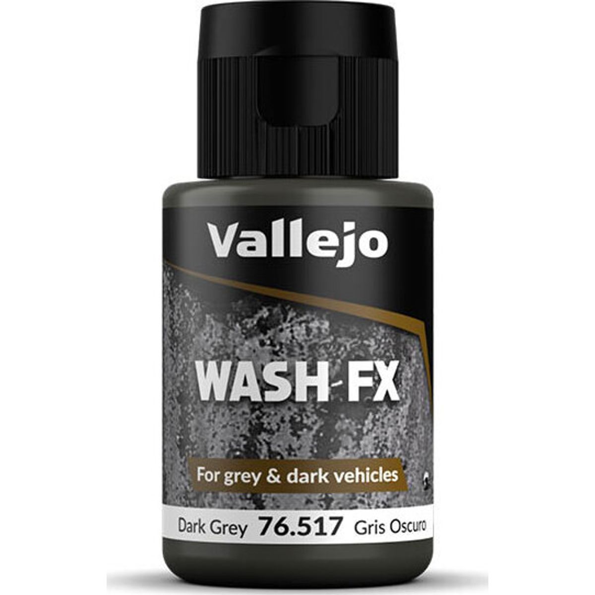 Vallejo - Model Wash - Dark Grey - Wash Fx - 35 Ml