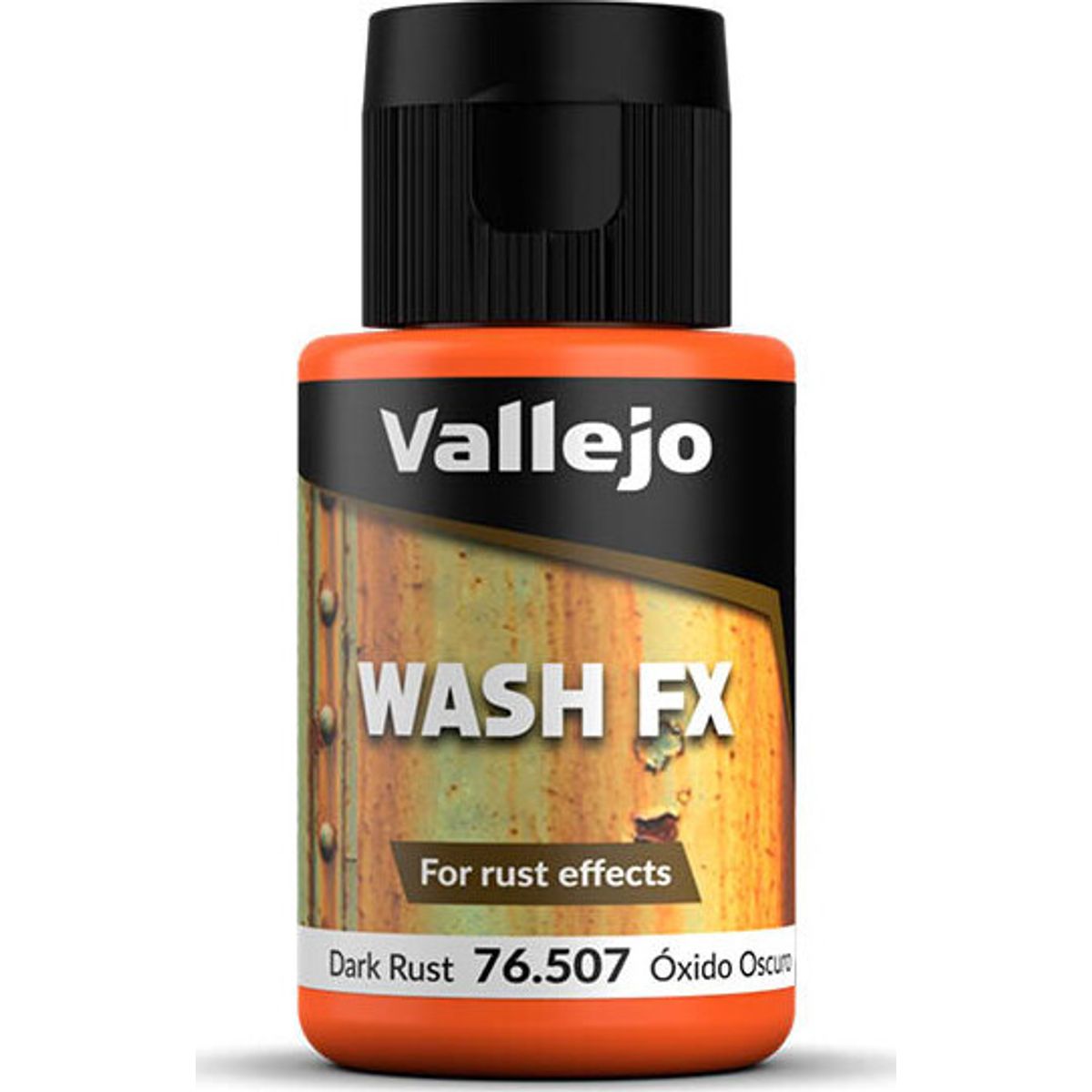 Vallejo - Model Wash - Dark Rust - Wash Fx - 35 Ml