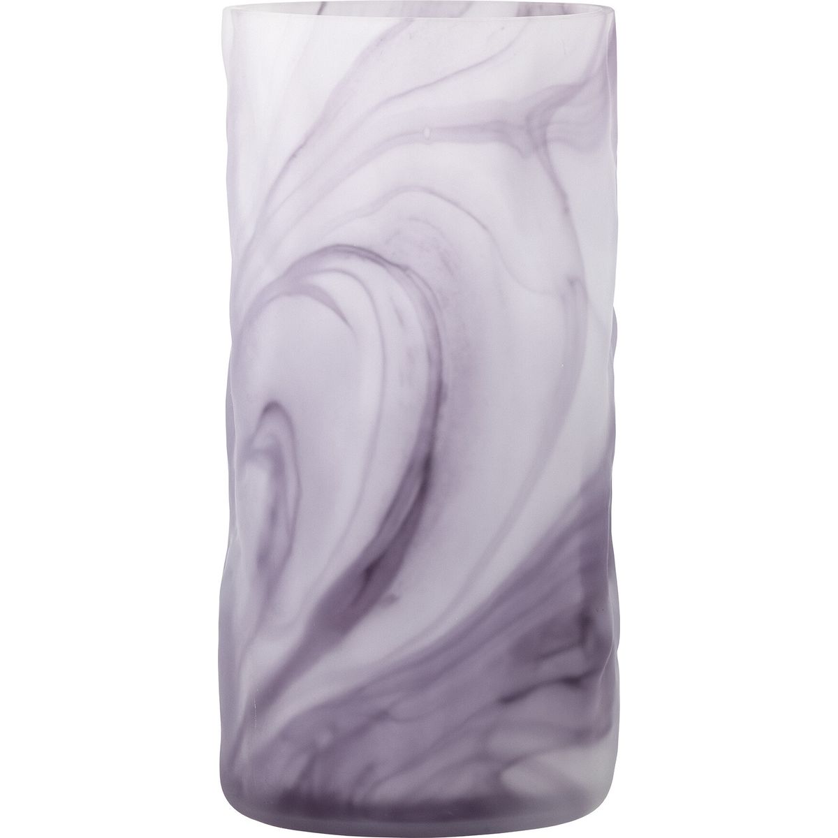 Bloomingville - Moore Vase - Lilla - Glas - H 24,5 Cm