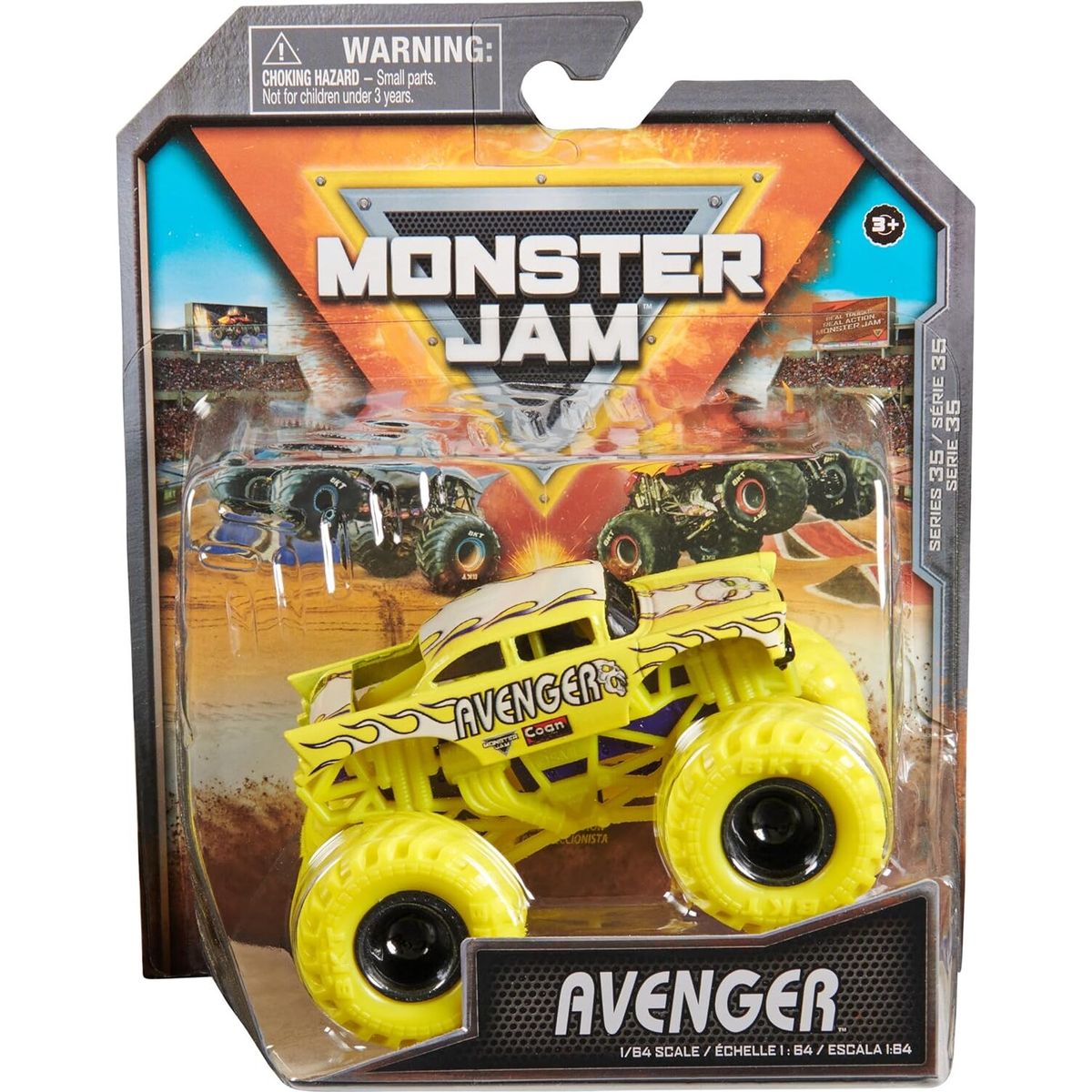 Monster Jam - Monster Truck Bil - 1:64 - Avenger