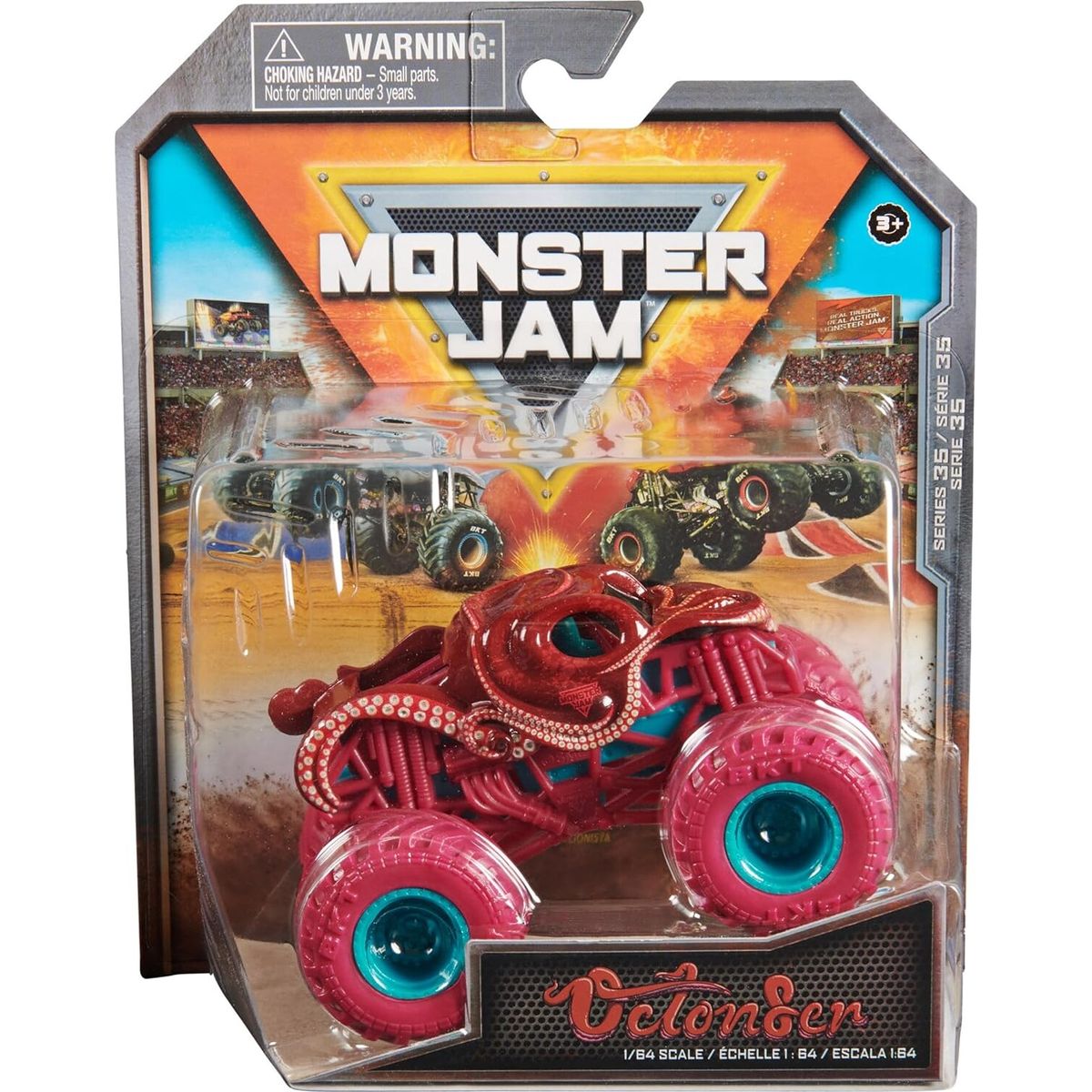 Monster Jam - Monster Truck Bil - 1:64 - Octonder