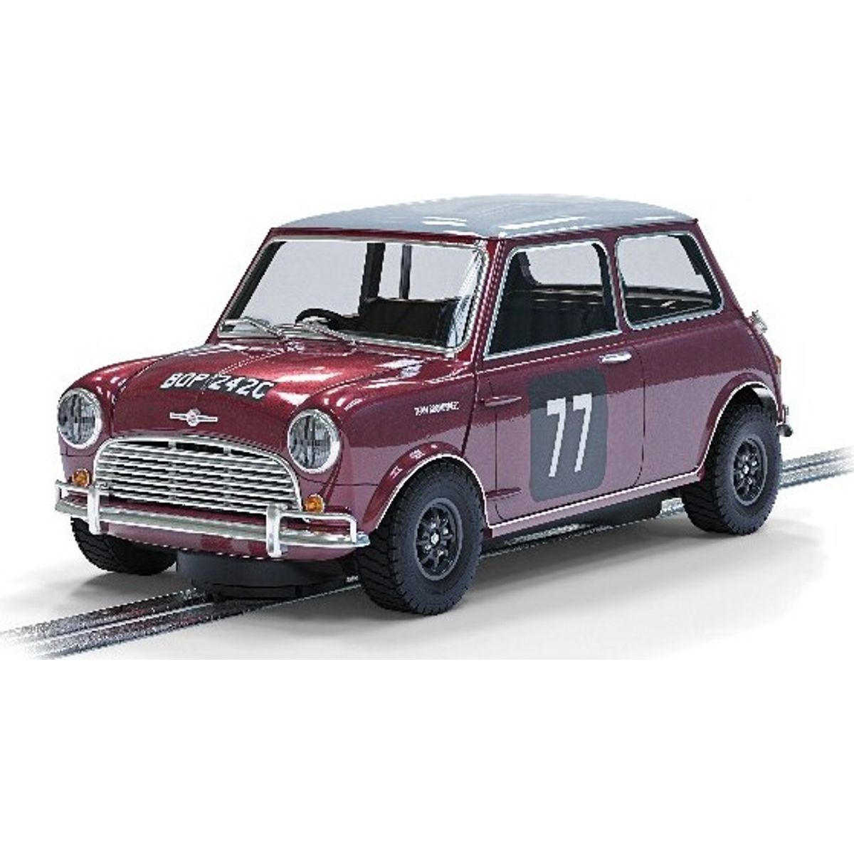 Scalextric - Morris Mini Cooper S Bil - Broadspeed - 1:32 - C4238