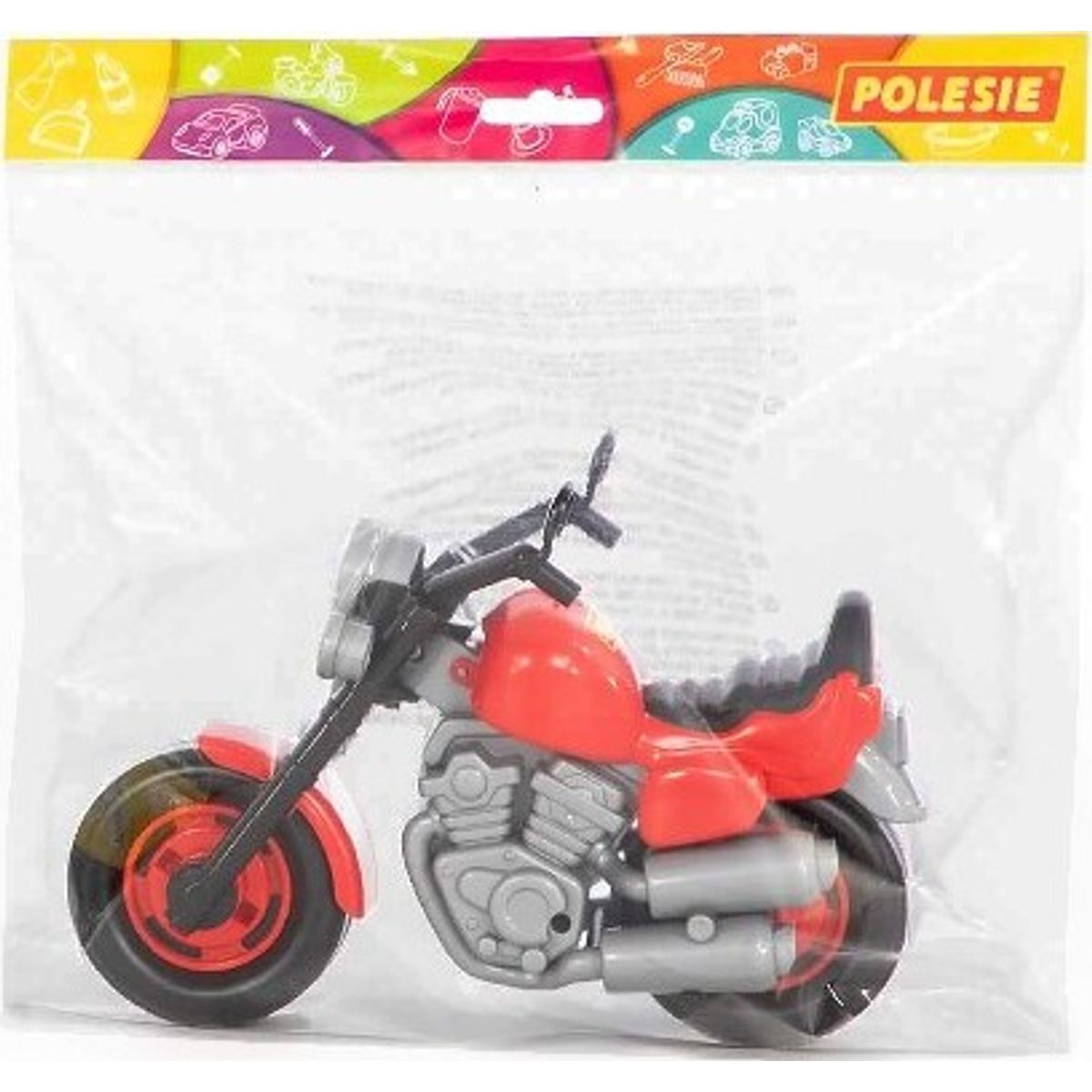 Legetøjs Motorcykel På Fod - Polesie - Assorteret