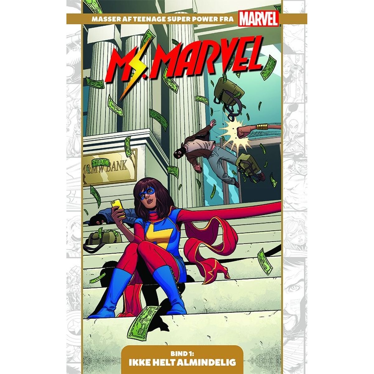 Ms. Marvel 1 - Ikke Helt Almindelig - G. Willow Wilson - Tegneserie