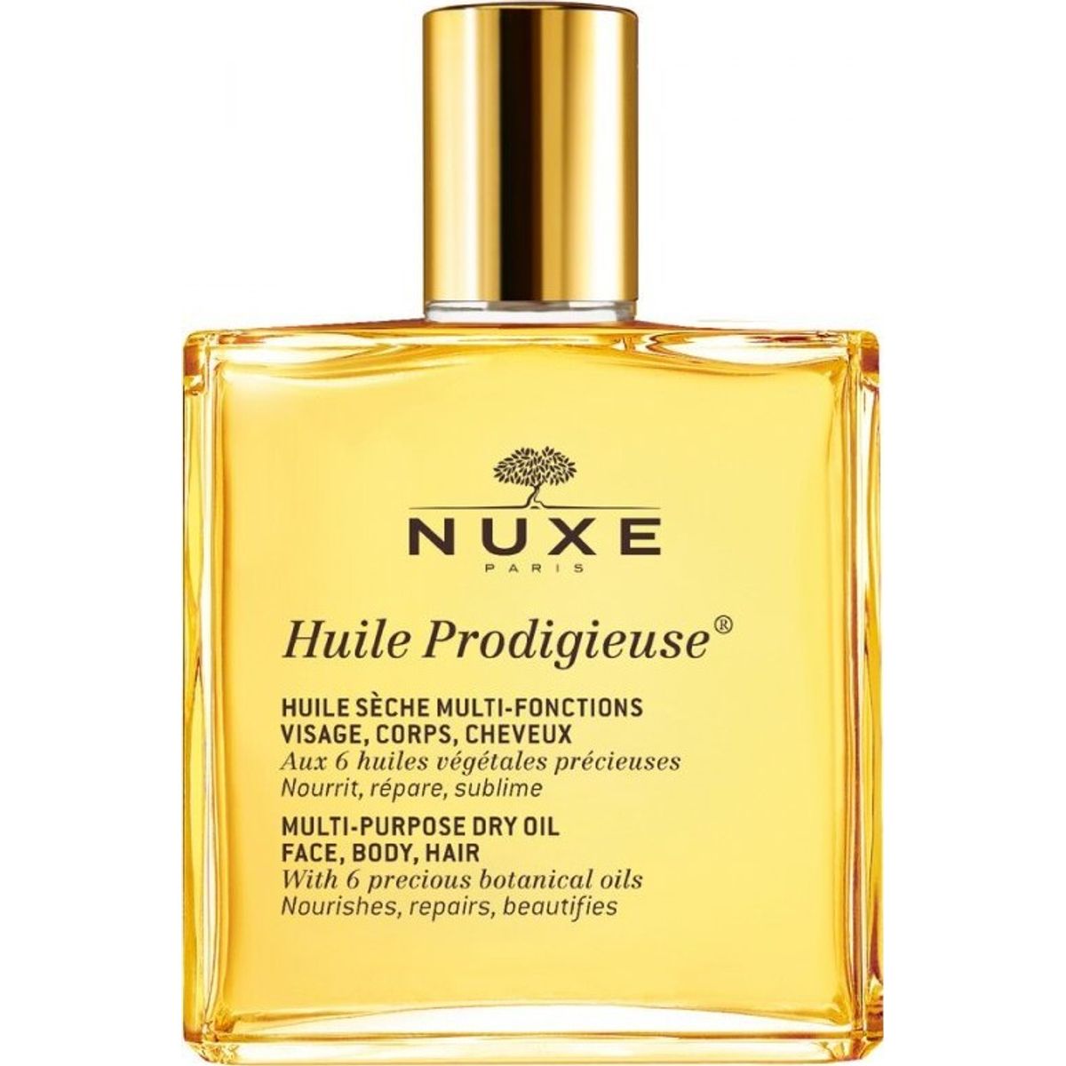 Nuxe Tørolie - Huile Prodigieuse - Olie Til Ansigt Krop Og Hår 50 Ml