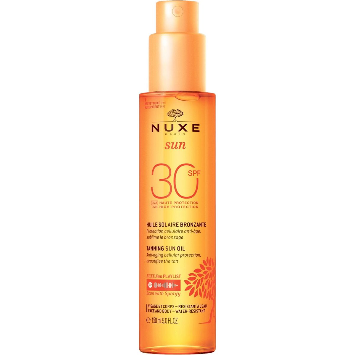 Nuxe Solcreme - Sun Tanning Oil Spf 30 - 150 Ml