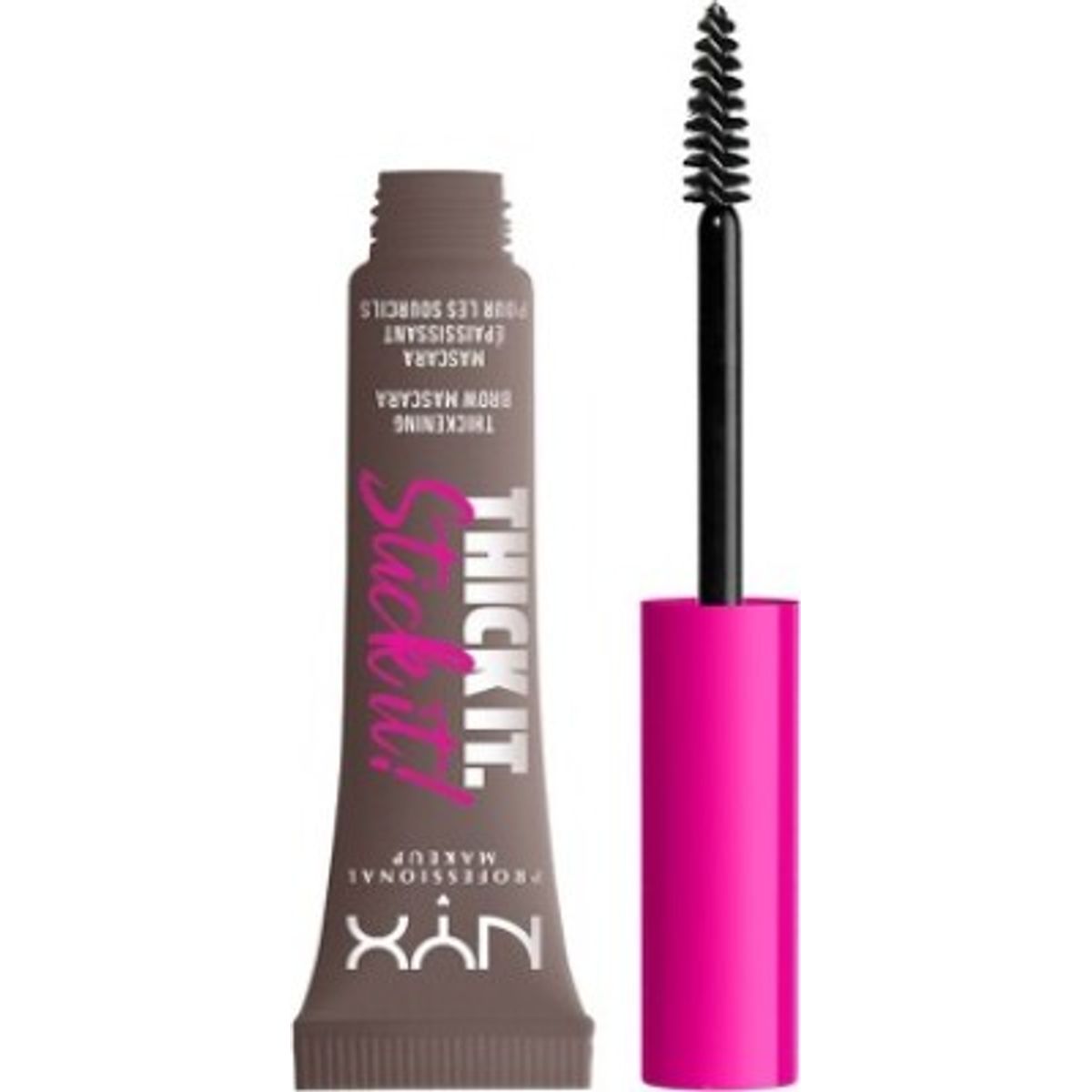 Nyx Professional Makeup - Thick It. Stick It! Brow Mascara- Cool Ash Brown