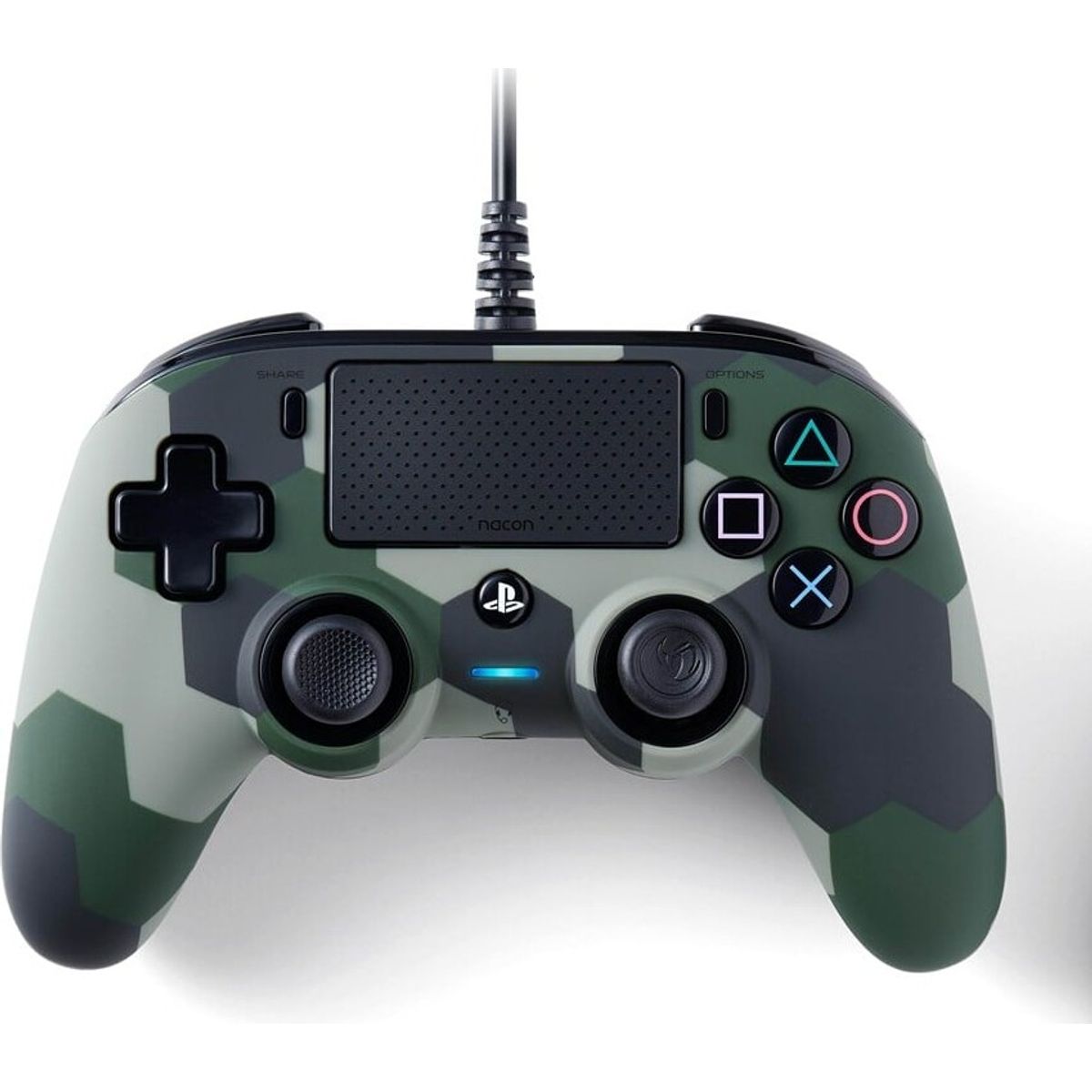 Nacon Ps4 Controller - Kompakt - Grøn Camo