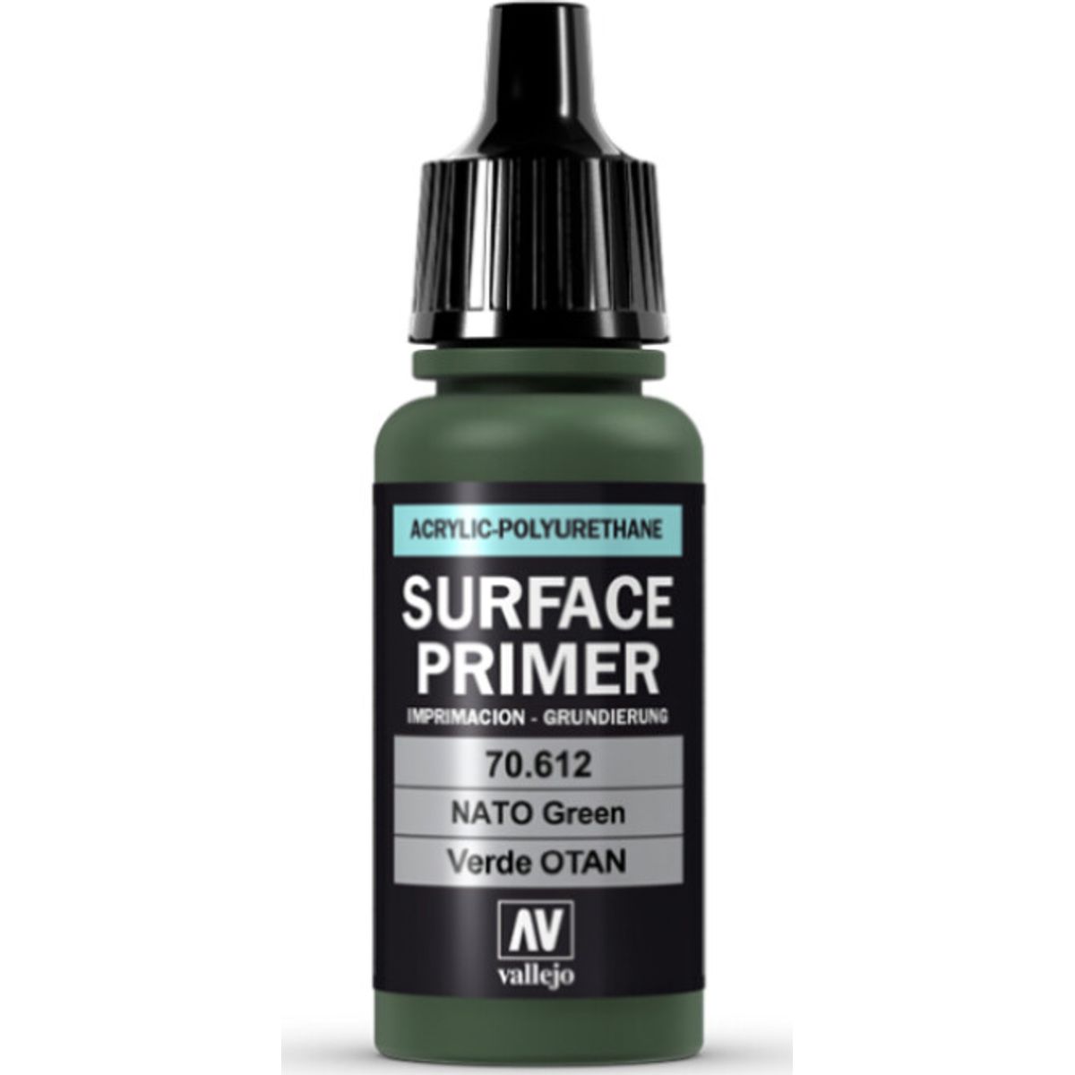 Vallejo - Surface Primer - Nato Green Fs34094 - 17 Ml - 70612